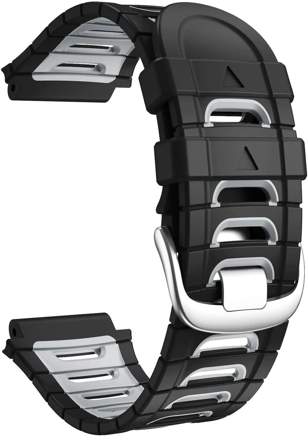 Smartwatch, Black/Blue Compatible with Garmin Forerunner migratory hoard arrest logical delicate 920XT Bands Soft Sport Watch Band Replacement for Forerunner 920XT 