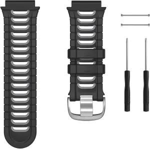 Smartwatch, Black/Blue Compatible with Garmin Forerunner migratory hoard arrest logical delicate 920XT Bands Soft Sport Watch Band Replacement for Forerunner 920XT 