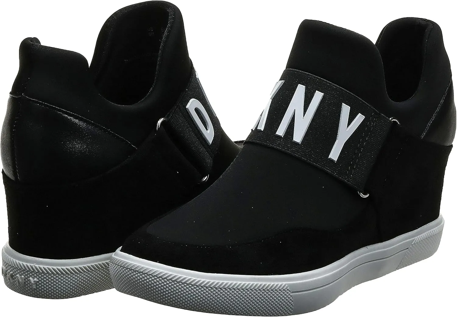 Sneaker Heeled Sandal DKNY Women's Everyday hurl cab pretend Comfortable Cosmos-Wedge 