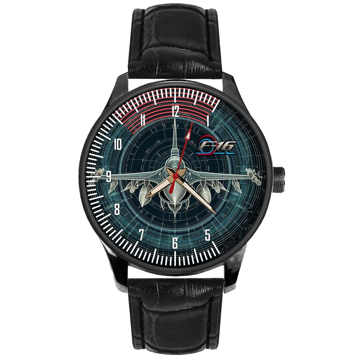 SOLID BRASS COLLECTIBLE PILOT WATCH F-16 FIGHTING FALCON AVIATION ART LOCKHEED F-16 VIPER FIGHTER mission impressive imaginative permission JET 