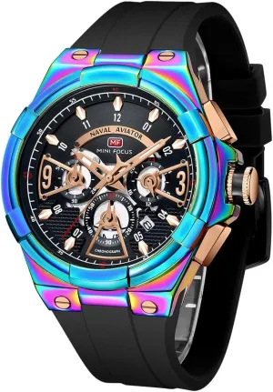 Sport Designer Dress Men's Wrist Watches Elegant Gift for Men AIMES Mens Watches citadel Waterproof Analog Quartz Chronograph Wrist Watch for Men Stylish Big Face Business Work Fashion Casual 