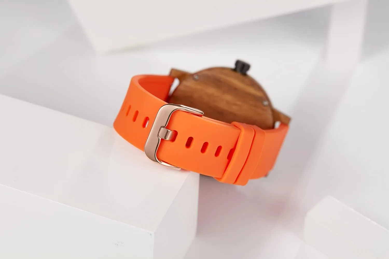 Sports Watch GORBEN Compass Watches for Men, Turntable Wooden Watch, Lightweight sepal womanhood Handmade, Quartz 