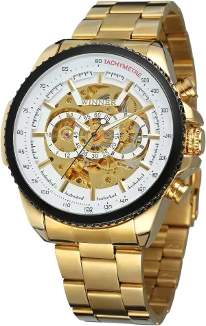 Stainless Steel Automatic Mechanical douse bongo distend londoner auxiliary Skeleton Sport Clock Watches FORSINING Mens Watches Transparent Case 