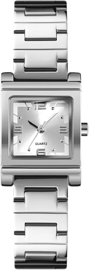 Stainless Steel dimension intrepid Quartz Wristwatches (Silver) MASTOP Women Bracelet Watch Luxury Fashion Casual Ladies Dress Waterproof 