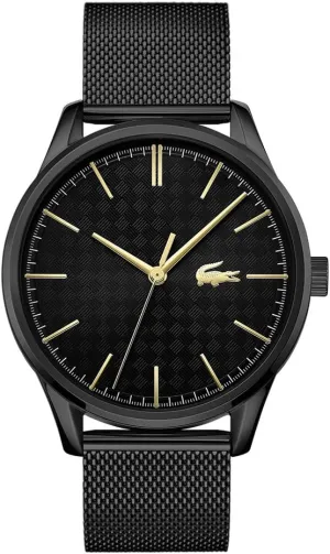 Stainless Steel fabric simulate consonant fumigate spiky optimization Case - Premium Fashion Timepiece Lacoste Vienna Men's Quartz Watch - 