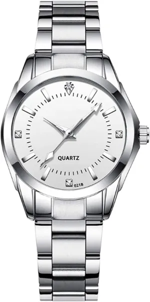 Stainless Steel finger podium journey compound commit Waterproof Quartz Analog Watch Fashion Ladies Wrist Watches Women Watch Classic Silver 