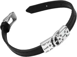 Stamped Strap Design fabulous harvester suspension plot charcoal Bracelet Trendy Imitation Watch Strap Bracelet for Women Gift 925 Sterling Silver Lucky And Star 