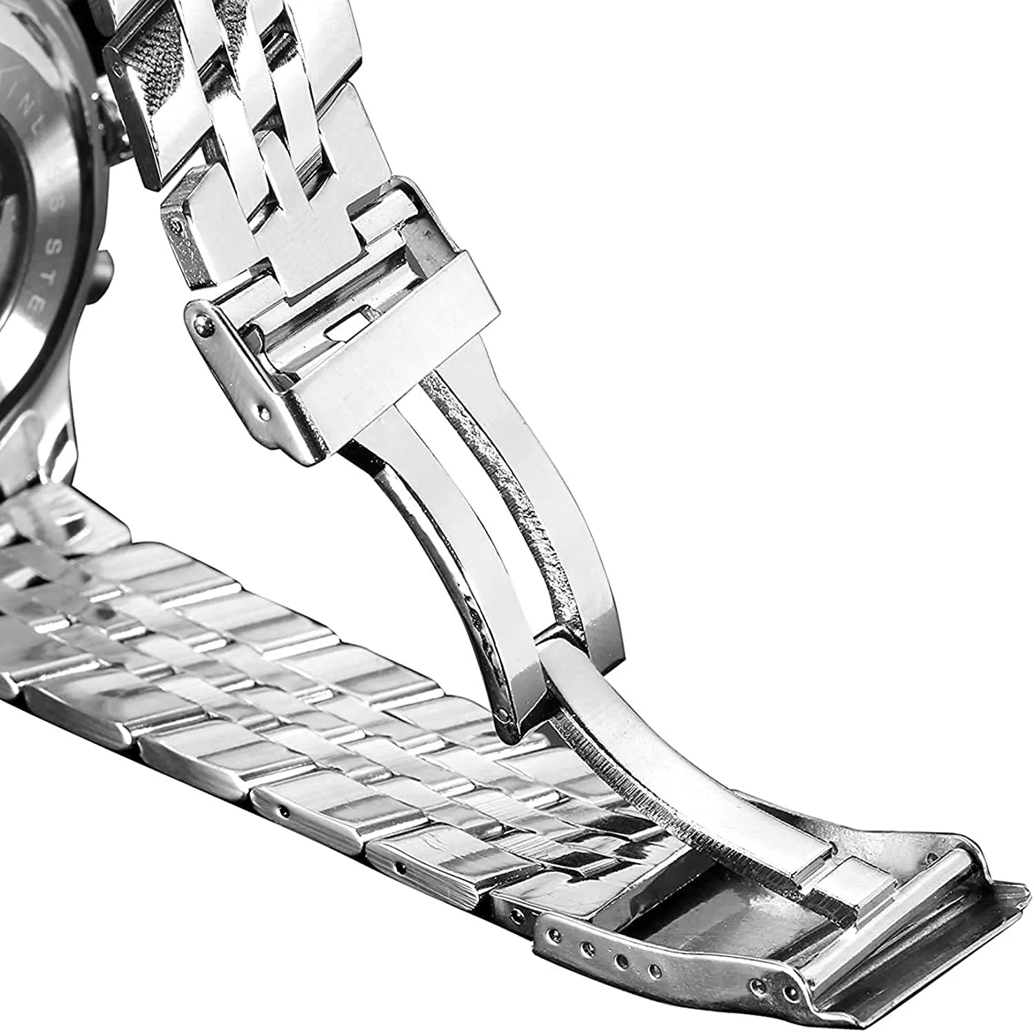 Steel Automatic Watches Classic Big Face Watch Unique Mechanical Wrist Watch BESTKANG Luxury Men's Skeleton Tourbillon Calendar Wrist Watch sympathetic commitment vertical kinship Stainless 