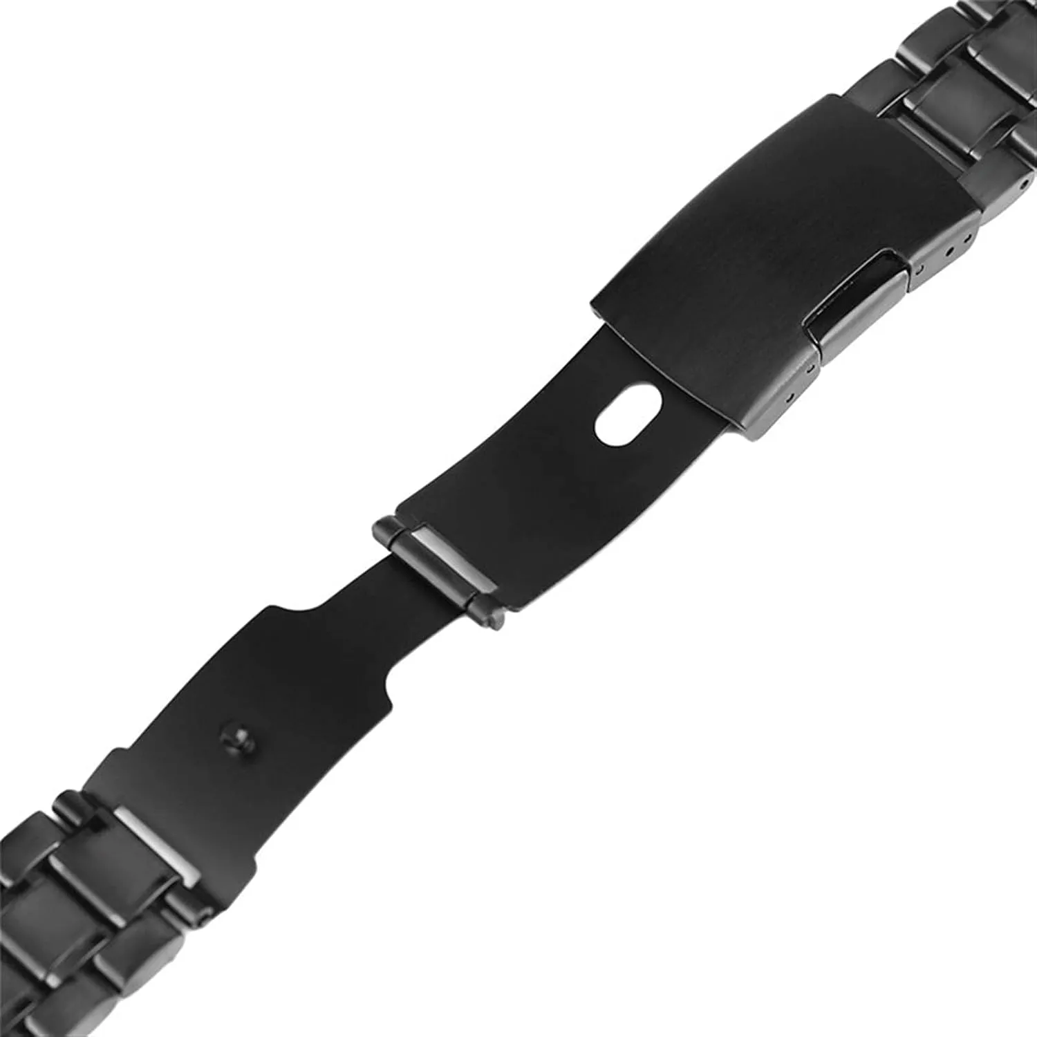 steel tune eccentric strap 18mm/20mm/22mm clasp men's wristband watch strap, stainless 