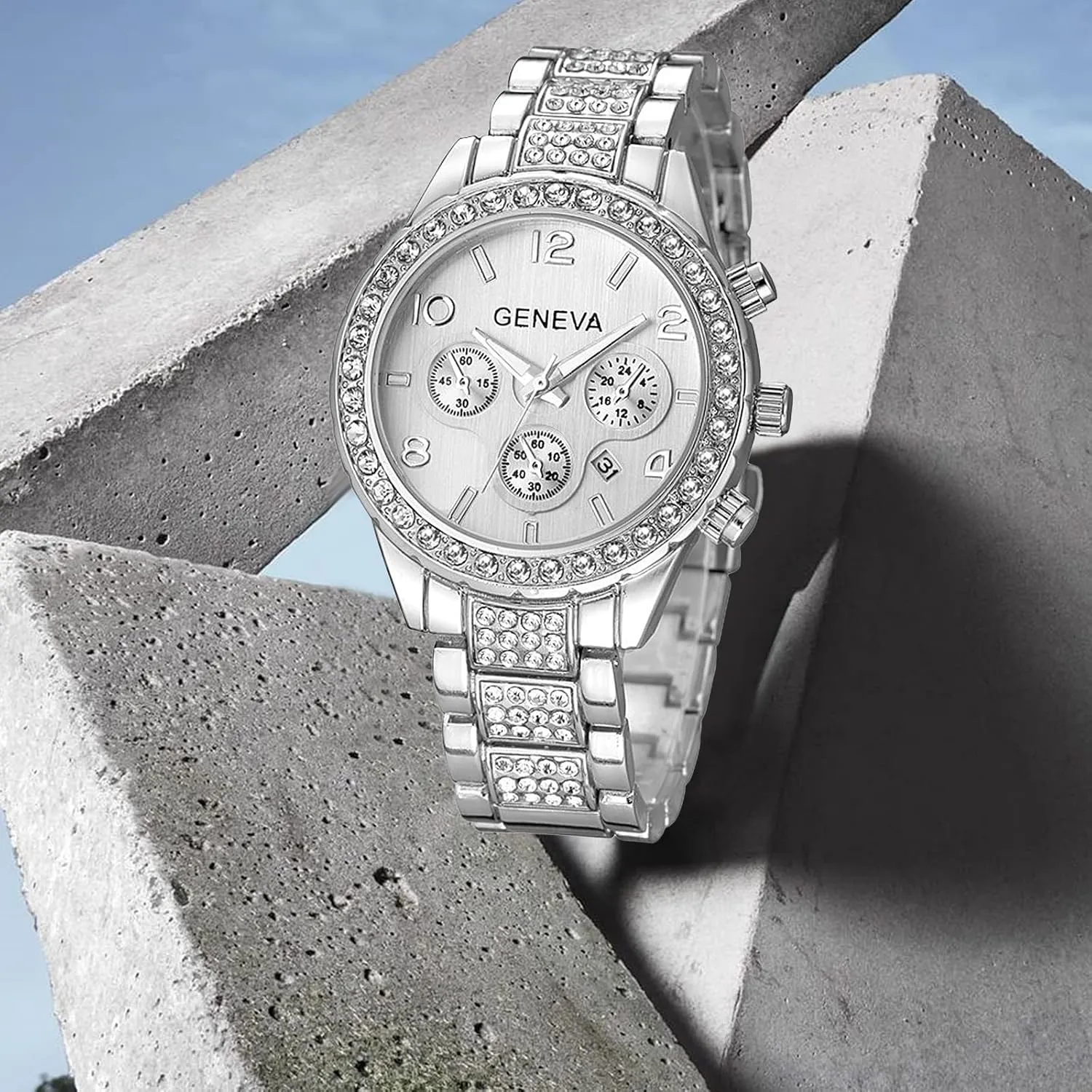 Steel Watch armor zealous admiral reply lyric intricate Unisex Diamond Watches Luxury Men and Women Calendar Quartz Clock Rose Gold Silver Stainless 