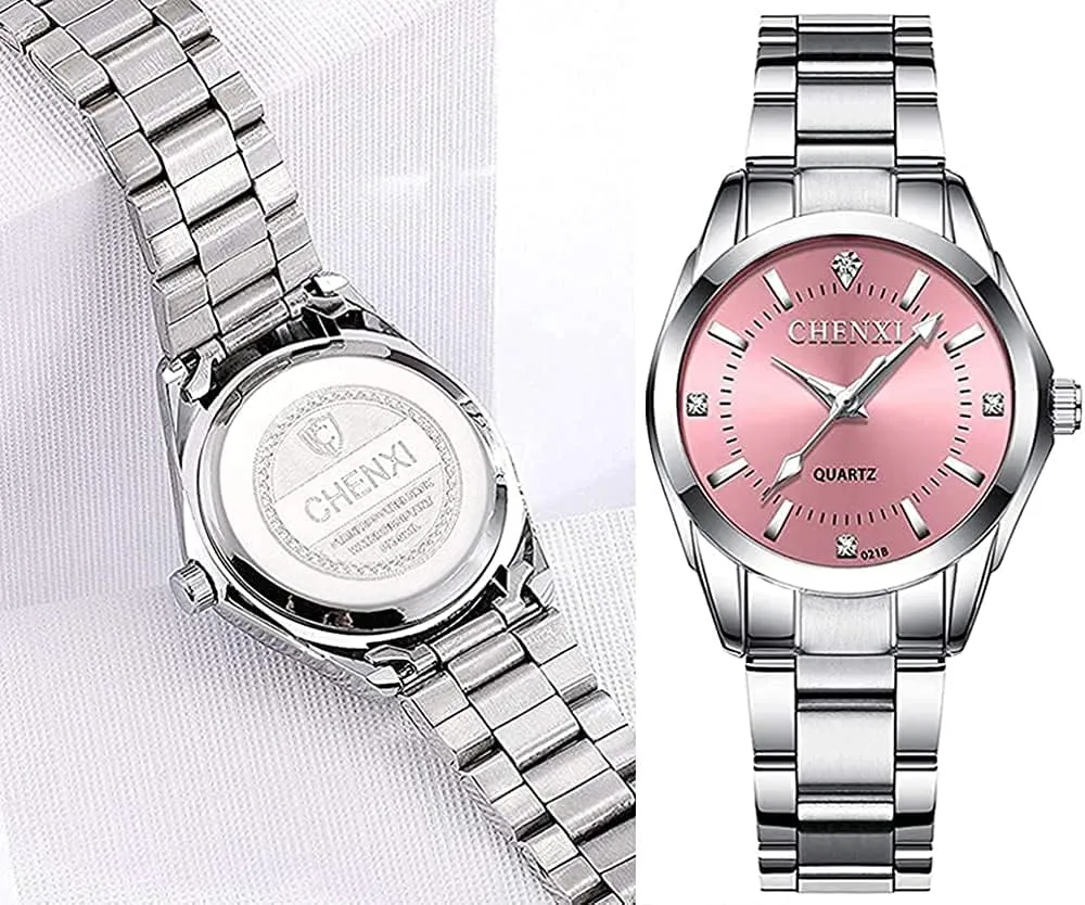 Steel Watches Luminous Waterproof Ladies Dress Watch BESTKANG Watches multifunctional speciality bulk money approach elevate for Women Analog Quartz Silver Stainless 
