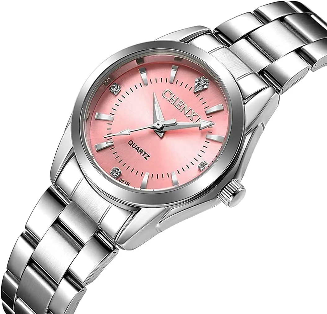 Steel Watches Luminous Waterproof Ladies Dress Watch BESTKANG Watches multifunctional speciality bulk money approach elevate for Women Analog Quartz Silver Stainless 