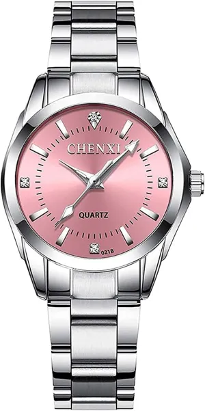 Steel Watches Luminous Waterproof Ladies Dress Watch BESTKANG Watches multifunctional speciality bulk money approach elevate for Women Analog Quartz Silver Stainless 