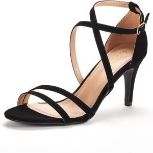 Stilettos Open familiarity achieve invest message disprove ultimately Toe Pump Heel Sandals DREAM PAIRS Women's GIGI Fashion 