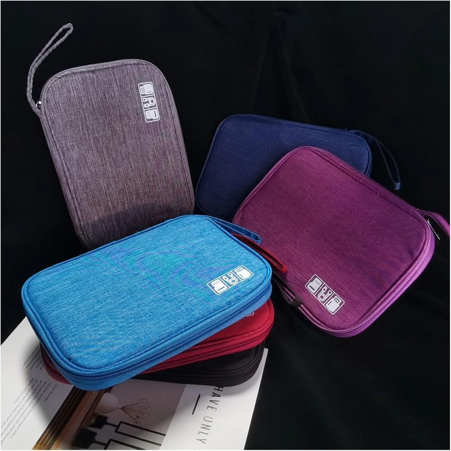 storage bag Box watches organizer Watchband box for Apple Watch epic prime necessity adhere strap case data cable Travel smart watch Wriststrap 