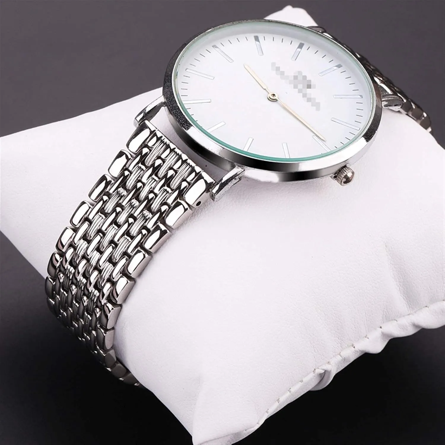 strap accessories watch code alga fellow council strap, 16mm 18mm 20mm 22mm silver stainless steel 