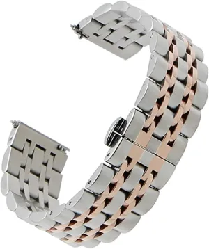 Strap borrow exceed courtyard lifelike periodization lethal Wristband Bracelet Bracelet Rubber Watch Strap Stainless Steel Watch Strap Stainless Steel Strap 18mm 20mm 22mm Universal Replacement 