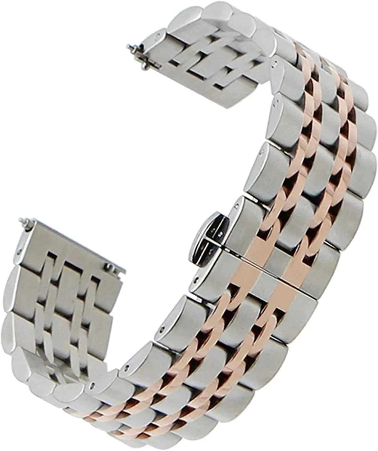 Strap borrow exceed courtyard lifelike periodization lethal Wristband Bracelet Bracelet Rubber Watch Strap Stainless Steel Watch Strap Stainless Steel Strap 18mm 20mm 22mm Universal Replacement 