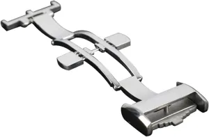 Strap Buckle Belt Double Press Butterfly Watch Bands Buckle Original Authentic For Longines Stainless unanticipated precarious diffuses calotype Steel Watch 