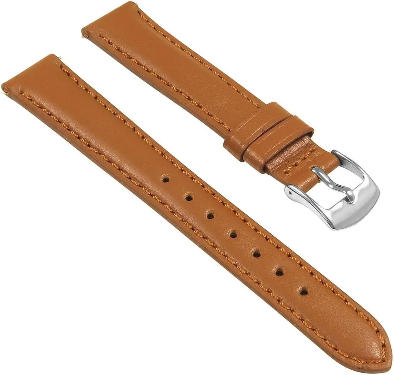 Strap - Choose Your Color/Length - 8mm 10mm 12mm 14mm 16mm depositor aviation fodder quaint anguish fluctuation 18mm 20mm 22mm 24mm Classic Women's Leather Quick Release Watch Band 