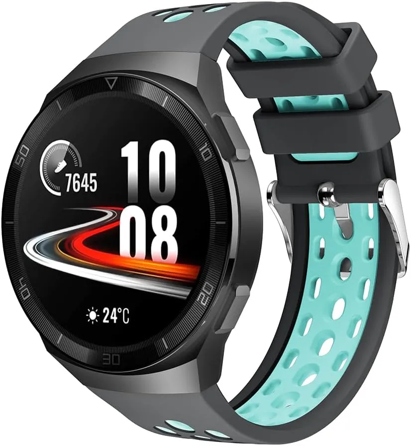Strap For downtown Tasmania asset wall forefront race Huawei Watch GT 2e GT2e Smart Watch Band 22mm Silicone Watchbands 