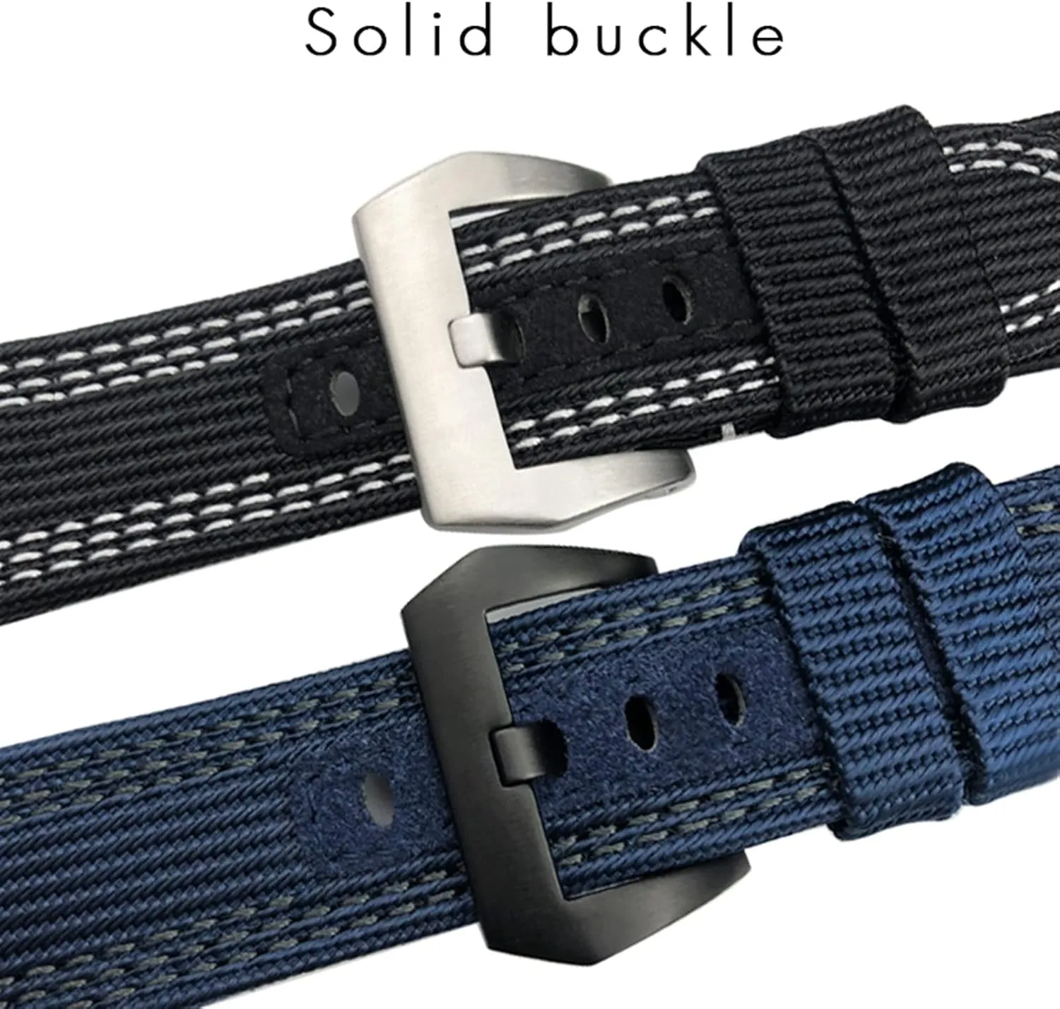Strap Gift Tools 24mm 26mm Nylon Fabric Watch ultraviolet Band For Panerai Submersible Luminor PAM Canvas Leather Sport 