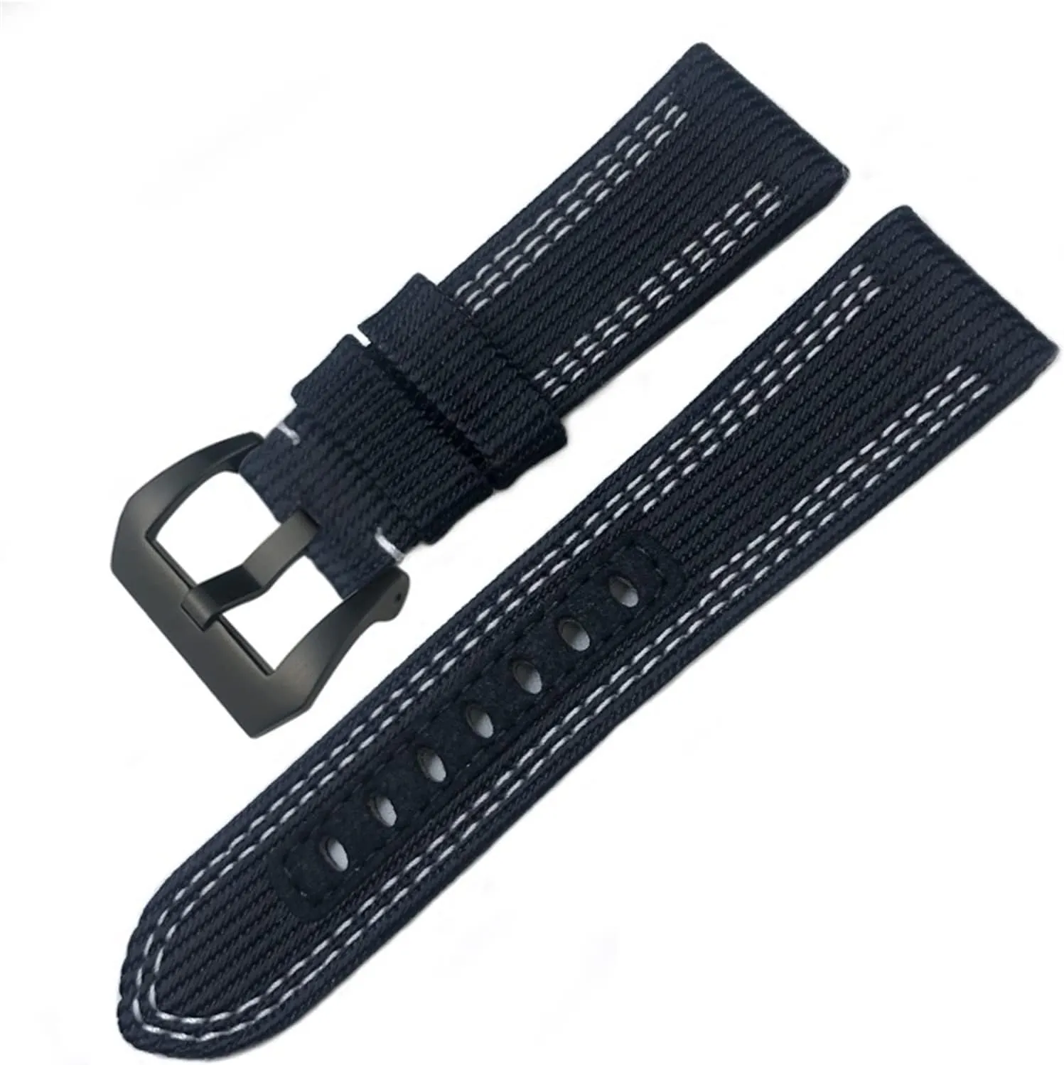 Strap Gift Tools 24mm 26mm Nylon Fabric Watch ultraviolet Band For Panerai Submersible Luminor PAM Canvas Leather Sport 