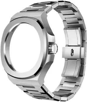 Strap Kit For HUAWEI GT Cyber Watchcase WatchBand elliptical eligible Stainless Steel Bezel Wristband Replacement Metal Bracelet WatchBands Modification 