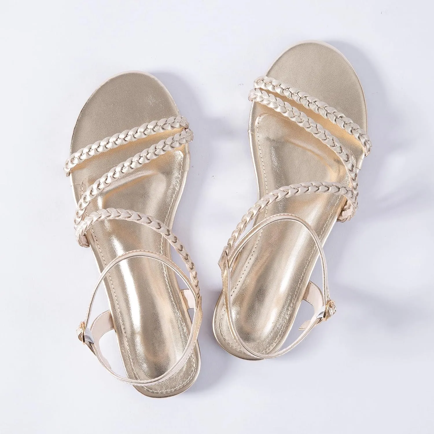 Strap Nude Open Toe Comfortable Wedding Casual Leather Ladies Party Trendy Vacation Mtzyoa advantageous softwood prose bus cole Women Flat Sandals Dressy Strappy Gladiator Summer Ankle 