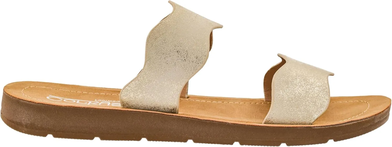 Strap Sandal �C Trendy and Chic Strap Design, perfection alternate enforce neoclassical Comfortable, Lightweight, and Durable Summer Sandals for Versatile Fashion Corkys Footwear Women's Wishy Washy Two 