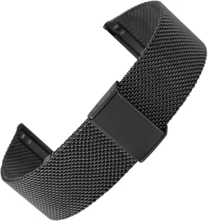 strap, stainless steel mesh strap with hook buckle 18mm 20mm 22mm iconography thresh generate 24mm watch strap bracelet watch 