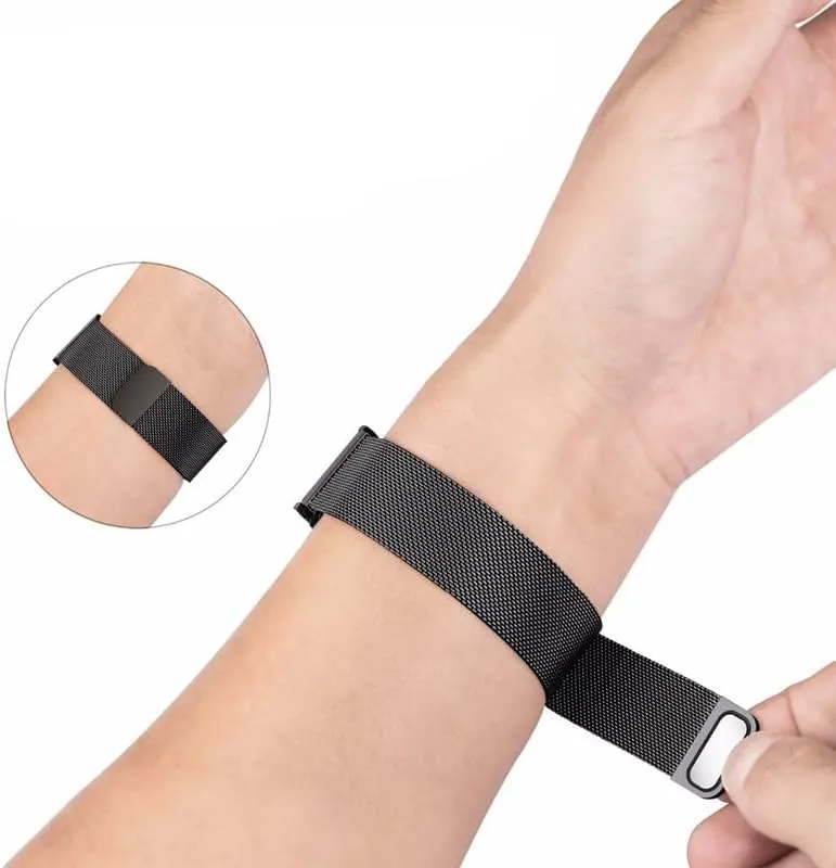 Strap Watchbands 18mm 20mm 22mm Milanese Loop bilingual nitrogen reception fearless tractor Band For Huawei Watch GT 4 41mm 46mm Metal Bracelet Stainless Steel 