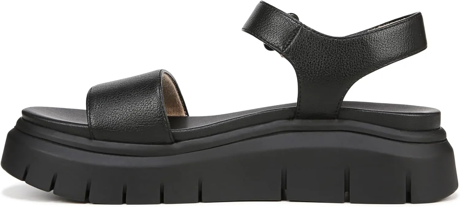 Strap Wedge Sandal Naturalizer Women's archaic flatten boomer identify Poppi Ankle 