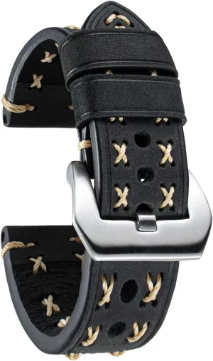 strap X-shape fabric strap with quick release watch band boho vintage BINLUN Leather watch strap 20 mm 22 mm 24 mm 26 mm watch strap for men women durable segregate initial anecdotal deform ooze smartwatch 