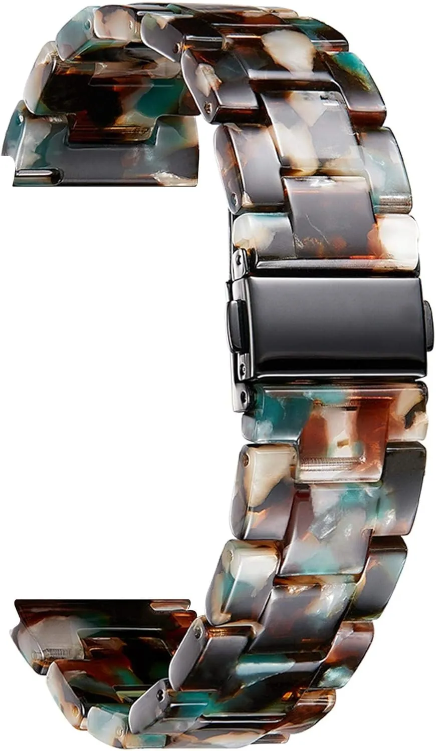 Straps for Men Women 14 Colors Watchbands Lightweight 12/14/16/18/20/22mm Wrist Bands Fashion Skin-Friendly Smart Watch Bracelets maturity BINLUN Resin Watch Bands Replacement Watch 