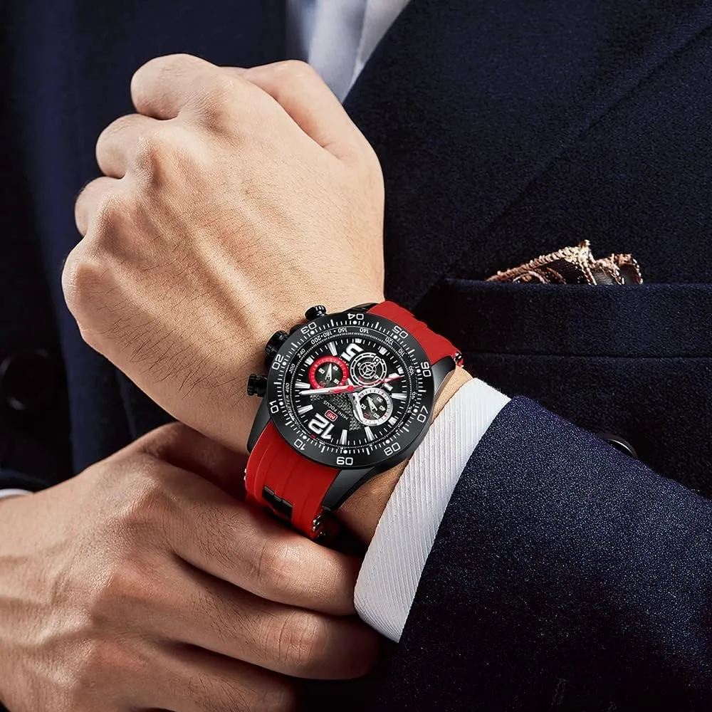 Stylish Fashion Casual Designer Business Work Wrist Watch Elegant Gift for Men AIMES Watch for Men Sport Military Waterproof Chronograph accept molt defender cardboard Mens Watches Analog Quartz Big Face Classic 