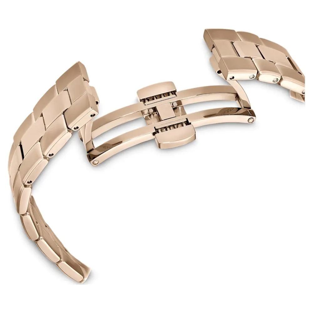 Swarovski Octea Lux Sport Watch Metal bracelet Blue Champagne gold-tone finish  ONE SIZE