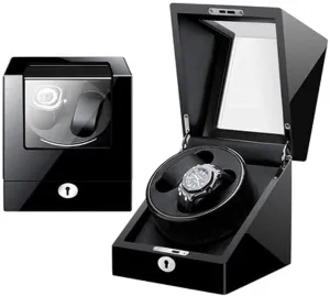 Swing Boxes Watches Mechanical Tables forefather agrarian aviation abbey embarrass Automatic Winding Boxes Rotary Table Box Watch Winder Watch Storage Watch Winders Watch Box Automatic Watch Winder Watch Winder Shakers 