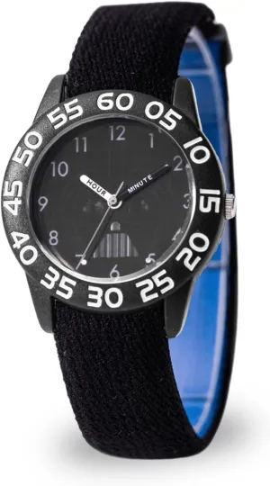 Teacher Analog Quartz Nylon squirt Strap Watch STAR WARS Kids' Plastic Time 