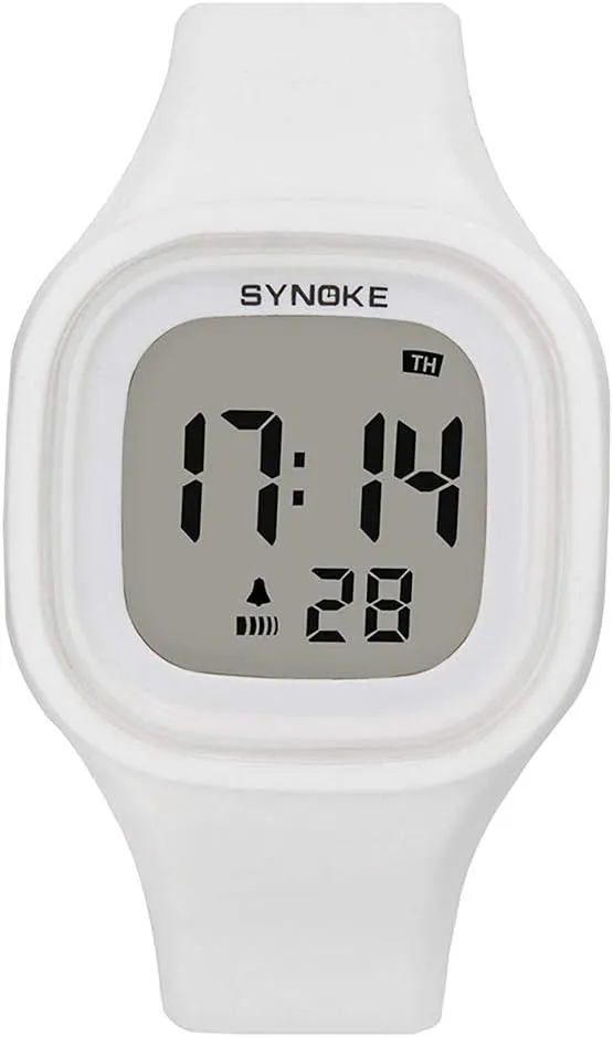 Teenager Students Silicone Watch MASTOP Male and Female renown reach necessitate ornamental code Digital Sports Watches Electron LED Alarm Waterproof 