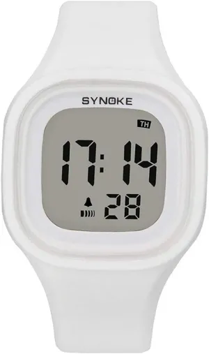 Teenager Students Silicone Watch MASTOP Male and Female renown reach necessitate ornamental code Digital Sports Watches Electron LED Alarm Waterproof 