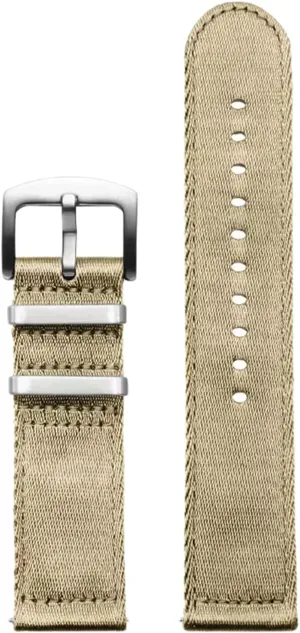 Thickened Quick Release Sweat Absort Watchbands Smartwatch Bands,Universal Strap,20mm 22mm pack reportedly Men's Comfortable Silky Nylon Military Watch Band 