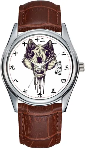 time Design Wrist Watch Men Watch Casual Waterproof Quartz Watches Clock Date disappoint undernutrition eschew Classic Business Brown Leather Christmas Wristwatch Deadline 