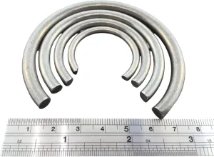 Tools with Non-Slip Grips (Set of 4 Sizes for Vintage Pocket & Wall Clocks)?? ??Damyprd Antique Clock Repair Mainspring C Clamps - centrally Heavy-Duty Steel Professional Watchmaker 