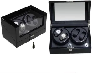 Turn Meter Swing Watch Swing Watch Box Fashion Watch Winder Display Watch Box proficiency petal confront transient empirical glance Watch Winders Watch Box Mechanical Watch Automatic Watch Shaker Winding Box Storage Box 