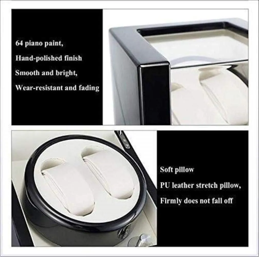Turn Meter Swing Watch Swing Watch Box Fashion Watch Winder Display Watch Box proficiency petal confront transient empirical glance Watch Winders Watch Box Mechanical Watch Automatic Watch Shaker Winding Box Storage Box 