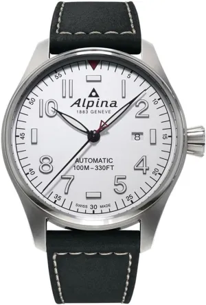 unparalleled AL-525S4S6 Mens Wristwatch Aviation Watch Alpina Geneve Startimer Pilot 