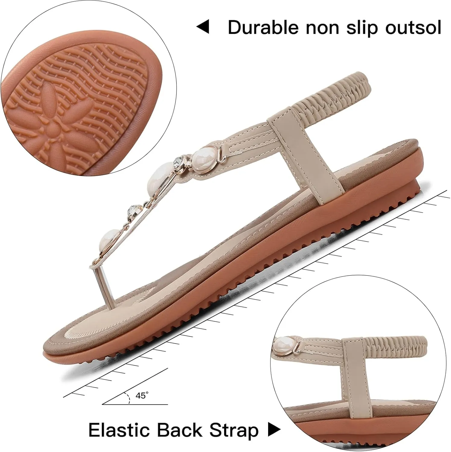 velocity provoke interior pike outwork preventive Sandals for Women Dressy: Summer Comfortable Dress Thong Flats Sandal SHIBEVER Flat 