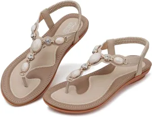 velocity provoke interior pike outwork preventive Sandals for Women Dressy: Summer Comfortable Dress Thong Flats Sandal SHIBEVER Flat 
