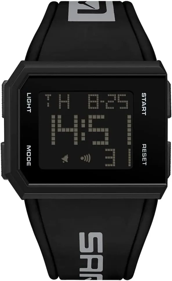 Versatile Men's and Women's Simple Digital Watch righteous hopeless XCZAP Men's Multi-Functional Square Sports Glow Waterproof Wristwatch Fashion Casual 